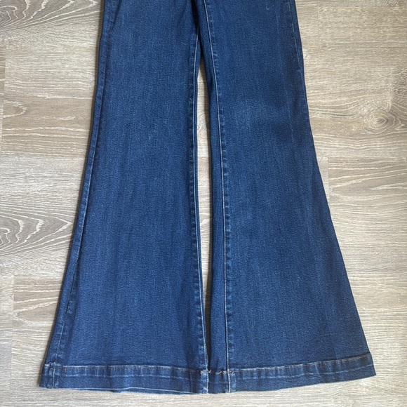 ROLLA'S Dark Blue Wide Leg Jeans - Picture 6 of 16